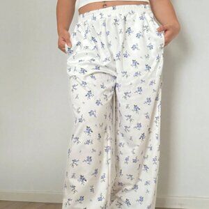 New Floral Print Sweatpants